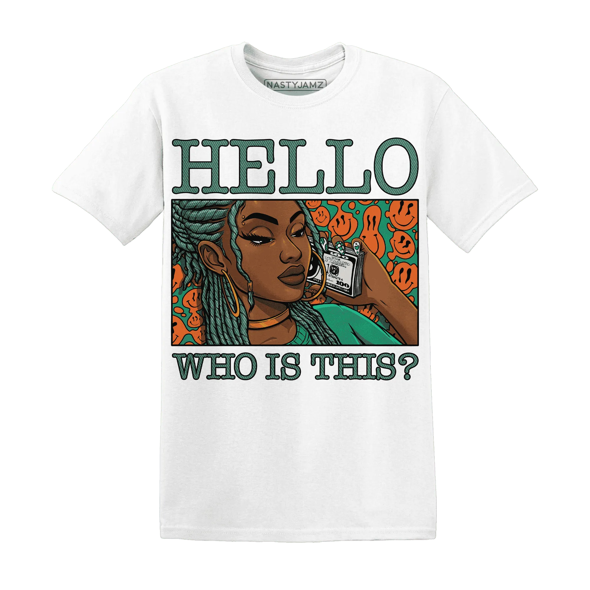 Nina-CN-Abney-3s-T-Shirt-Match-Hello-Girl