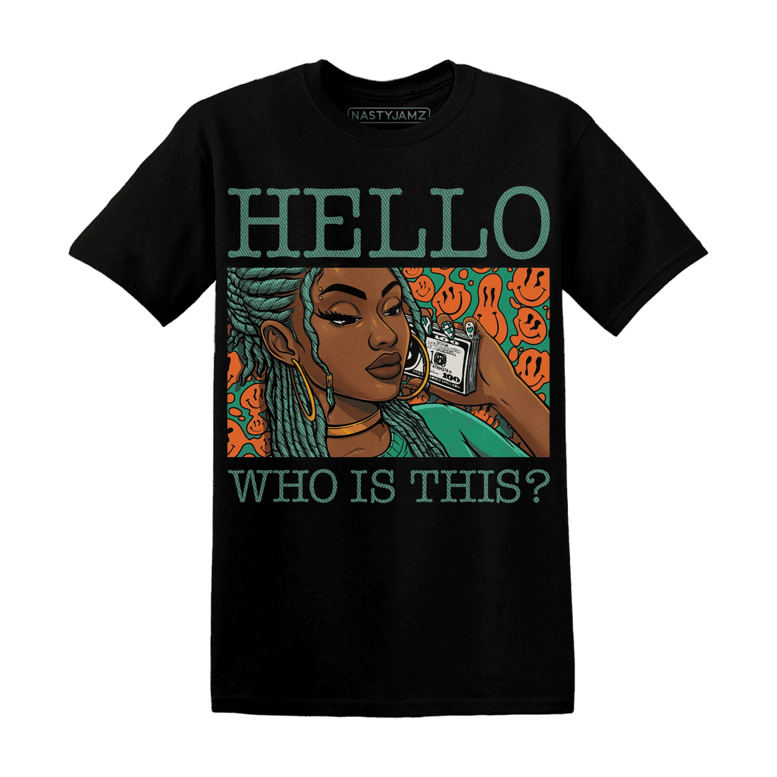 Nina-CN-Abney-3s-T-Shirt-Match-Hello-Girl