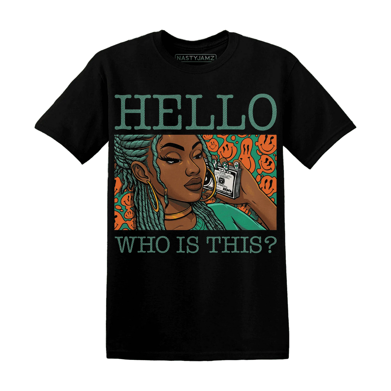 Nina-CN-Abney-3s-T-Shirt-Match-Hello-Girl