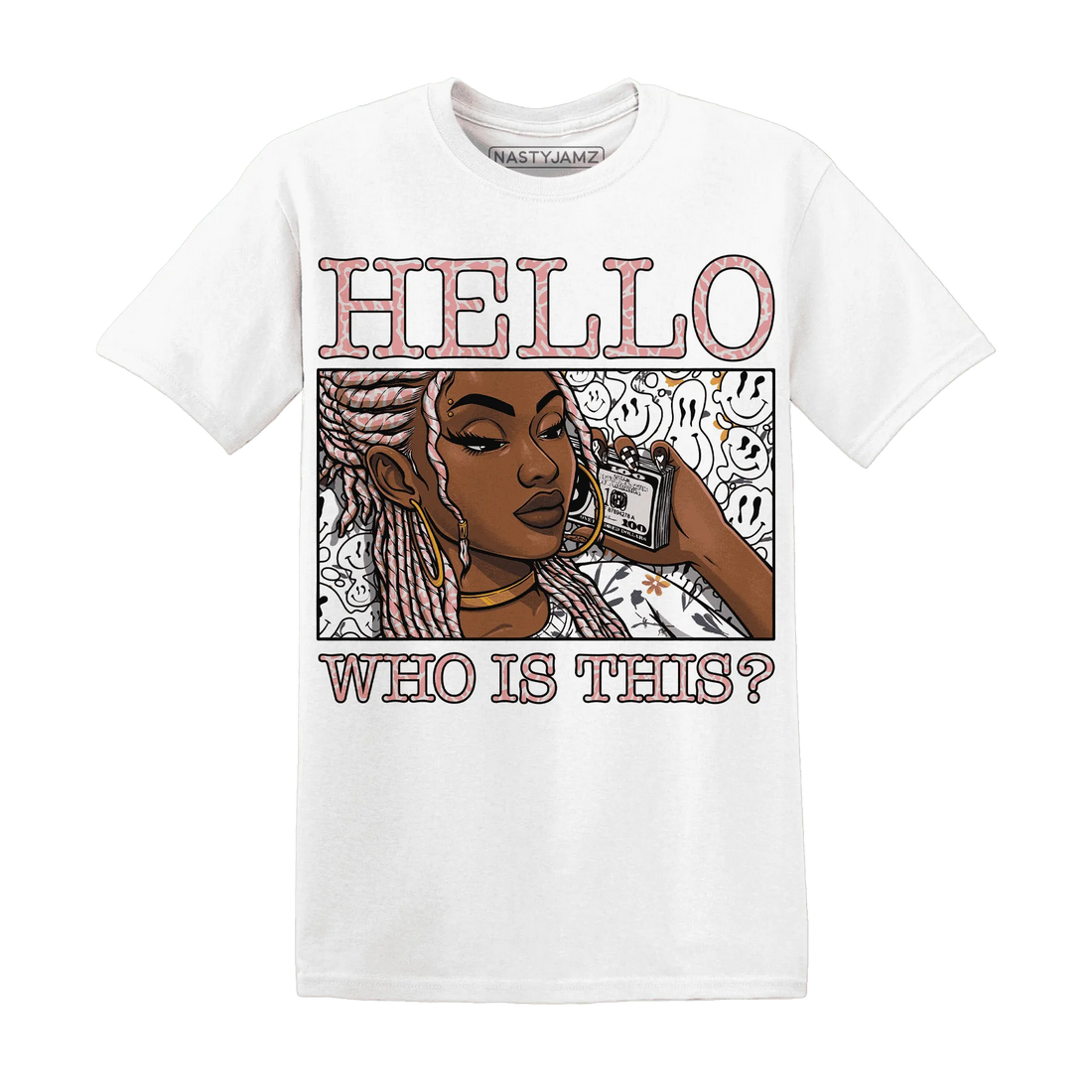 Red-Stardust-3s-T-Shirt-Match-Hello-Girl