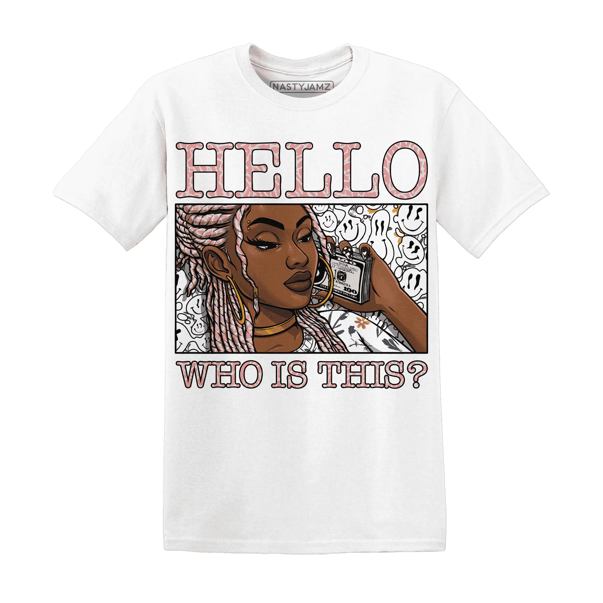 Red-Stardust-3s-T-Shirt-Match-Hello-Girl