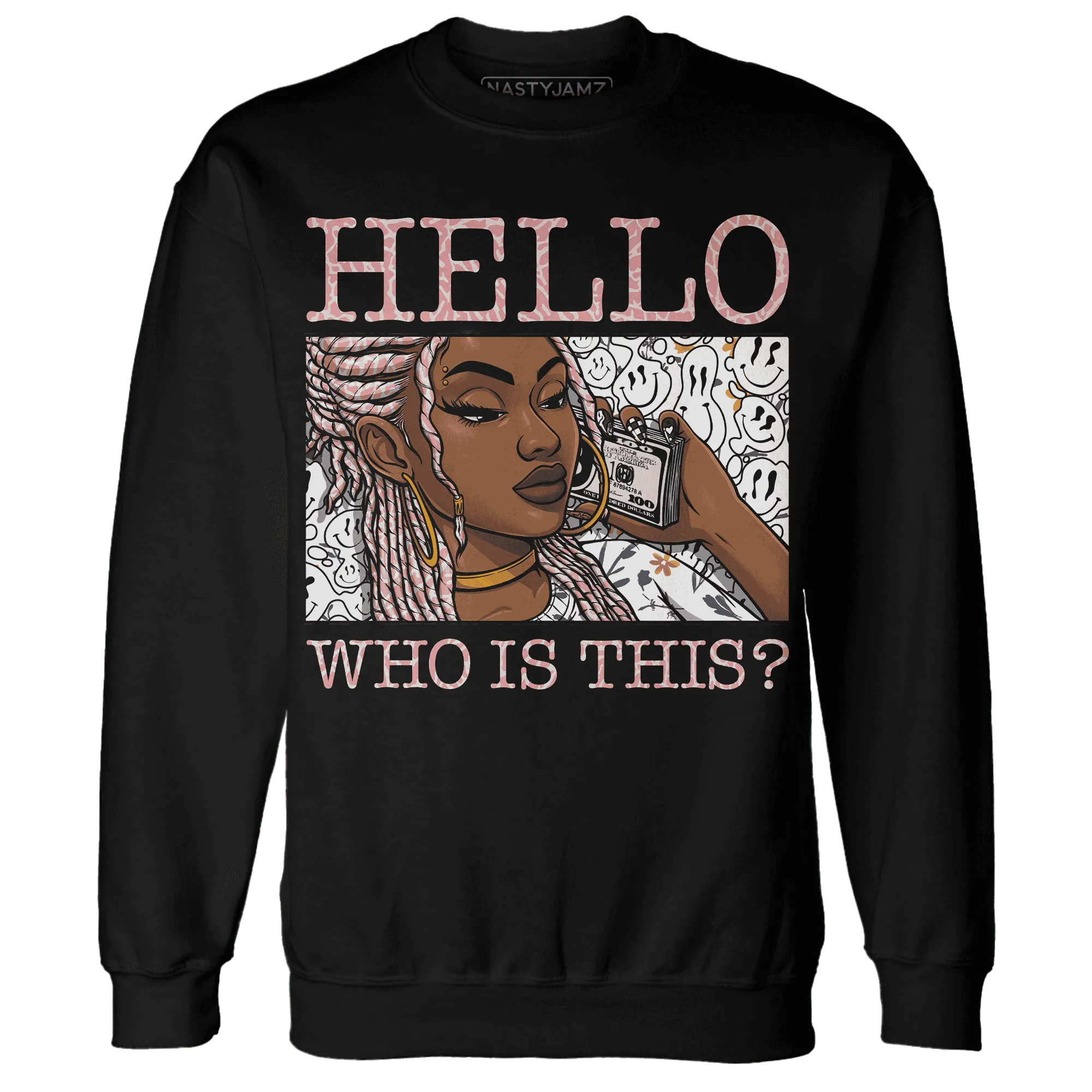 Red-Stardust-3s-Sweatshirt-Match-Hello-Girl