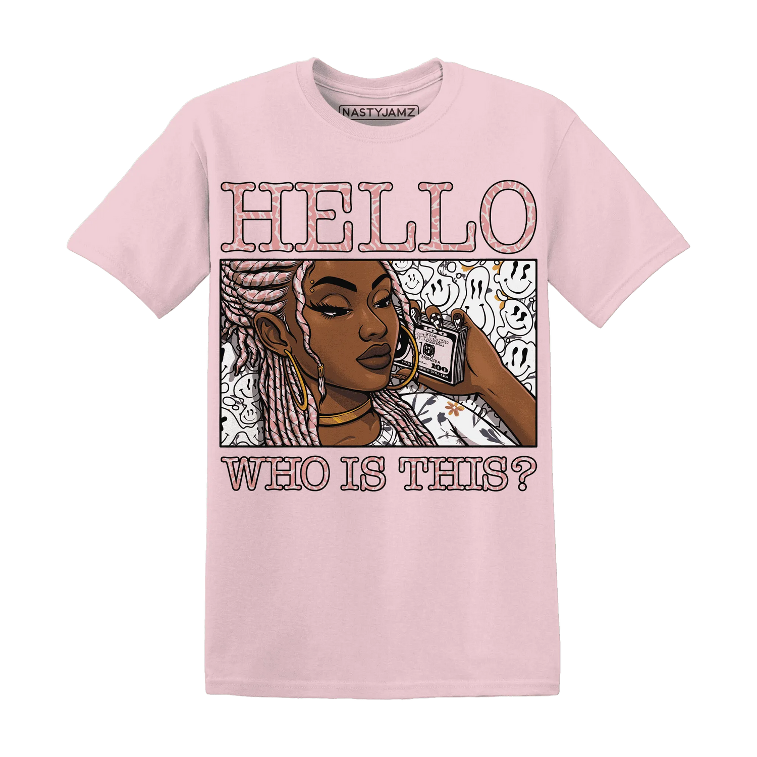 Red-Stardust-3s-T-Shirt-Match-Hello-Girl