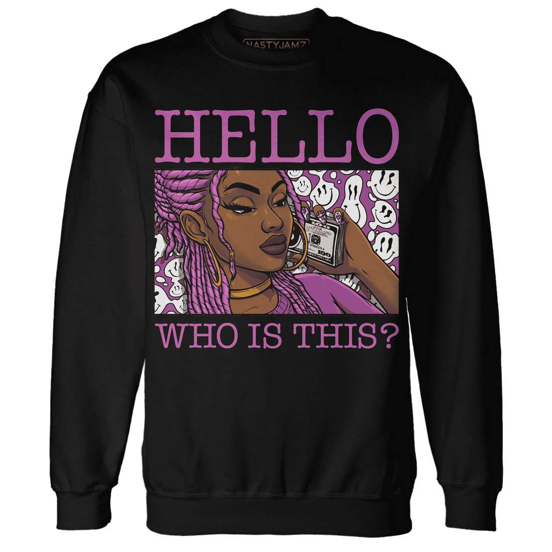 GS-Hyper-Violet-4s-Sweatshirt-Match-Hello-Girl