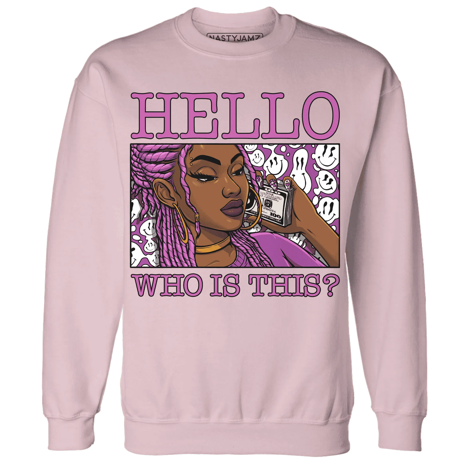 GS-Hyper-Violet-4s-Sweatshirt-Match-Hello-Girl