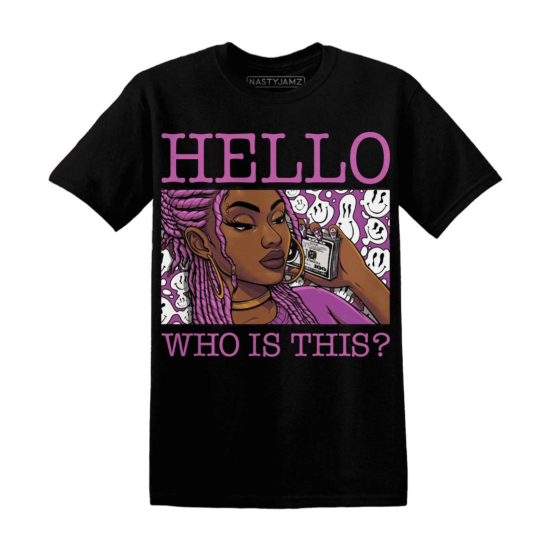 GS-Hyper-Violet-4s-T-Shirt-Match-Hello-Girl