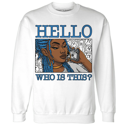 Industrial-Blue-4s-Sweatshirt-Match-Hello-Girl