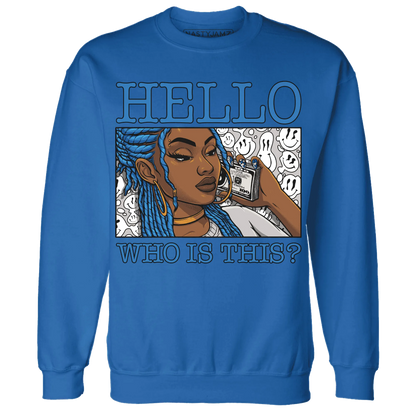 Industrial-Blue-4s-Sweatshirt-Match-Hello-Girl