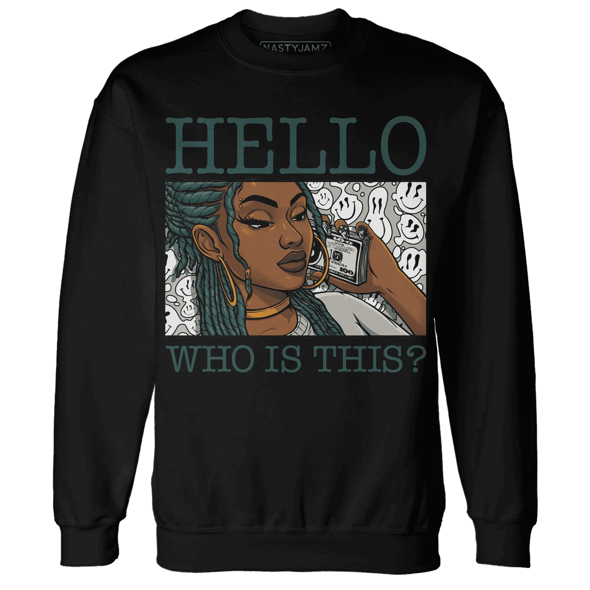 Oxidized-Green-4s-Sweatshirt-Match-Hello-Girl