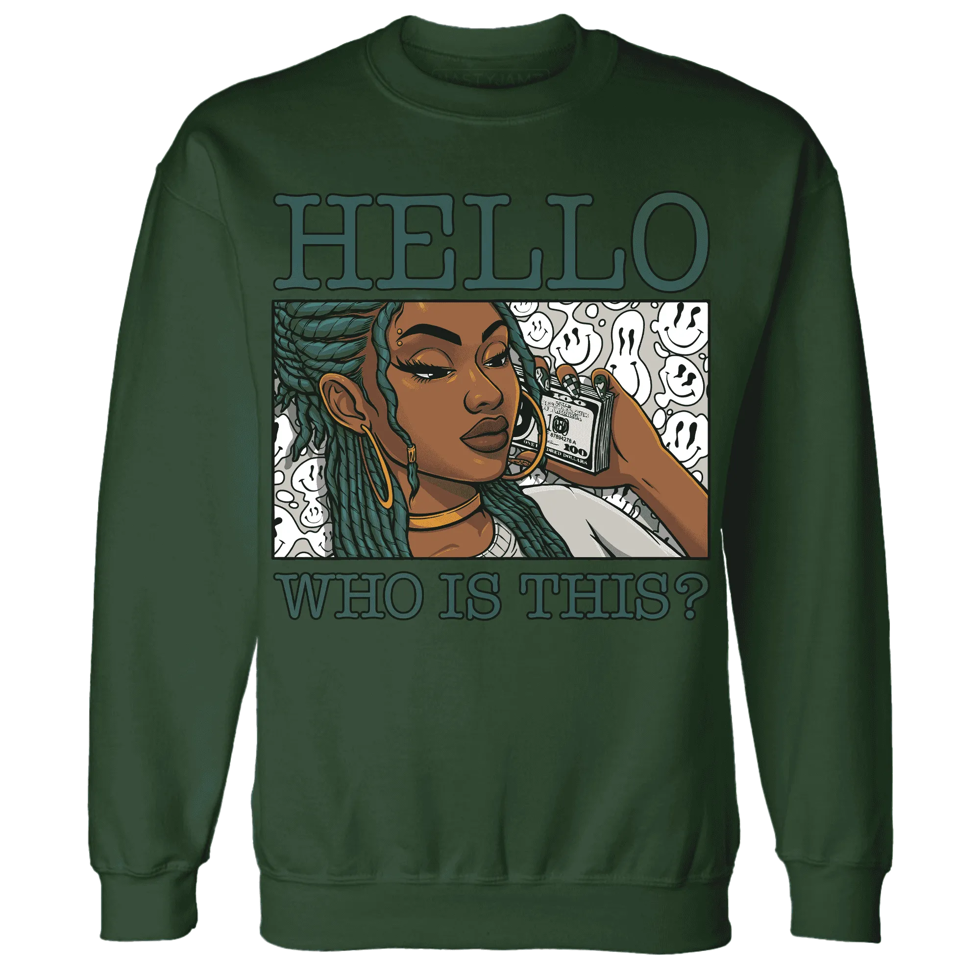 Oxidized-Green-4s-Sweatshirt-Match-Hello-Girl