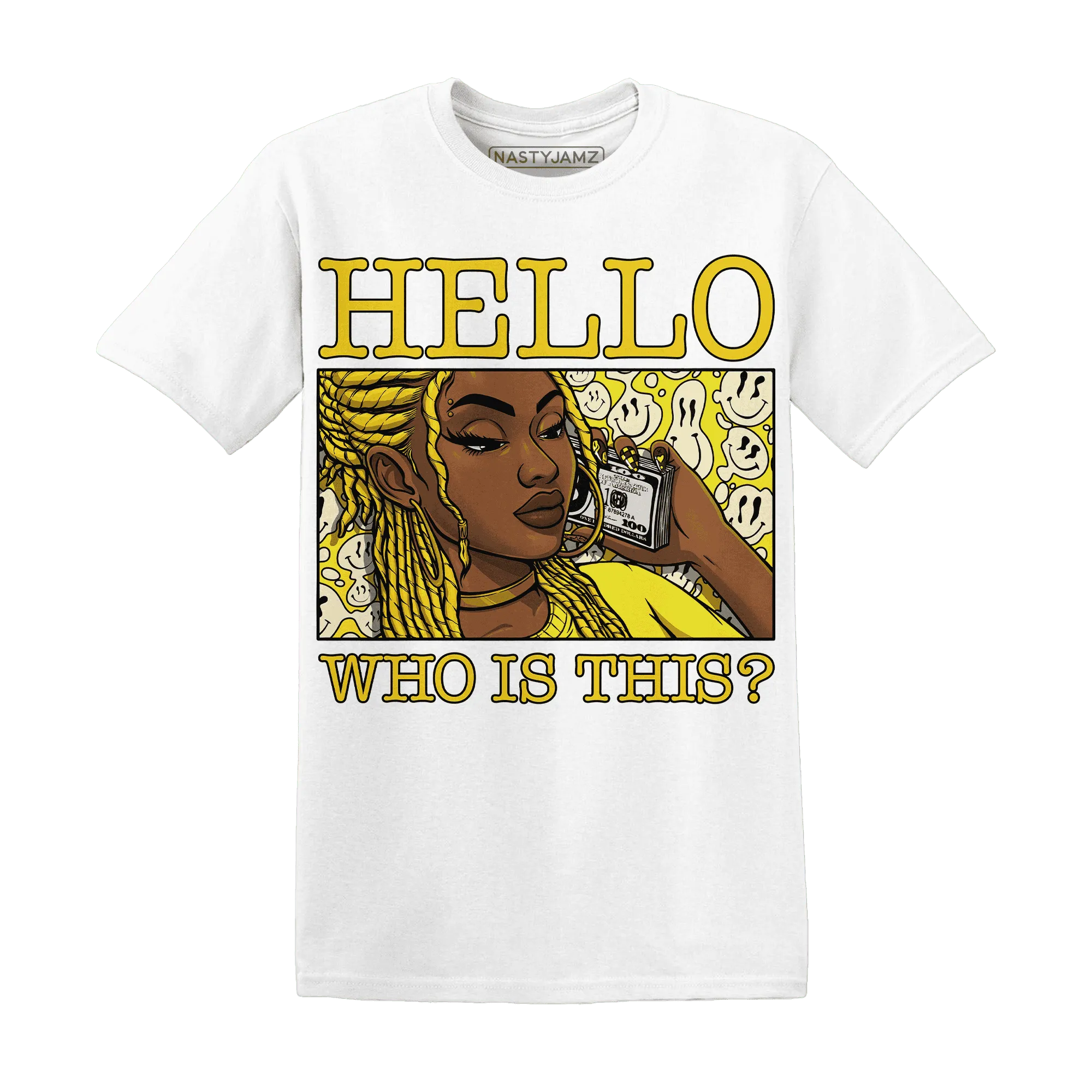 Vivid-Sulfur-4s-T-Shirt-Match-Hello-Girl