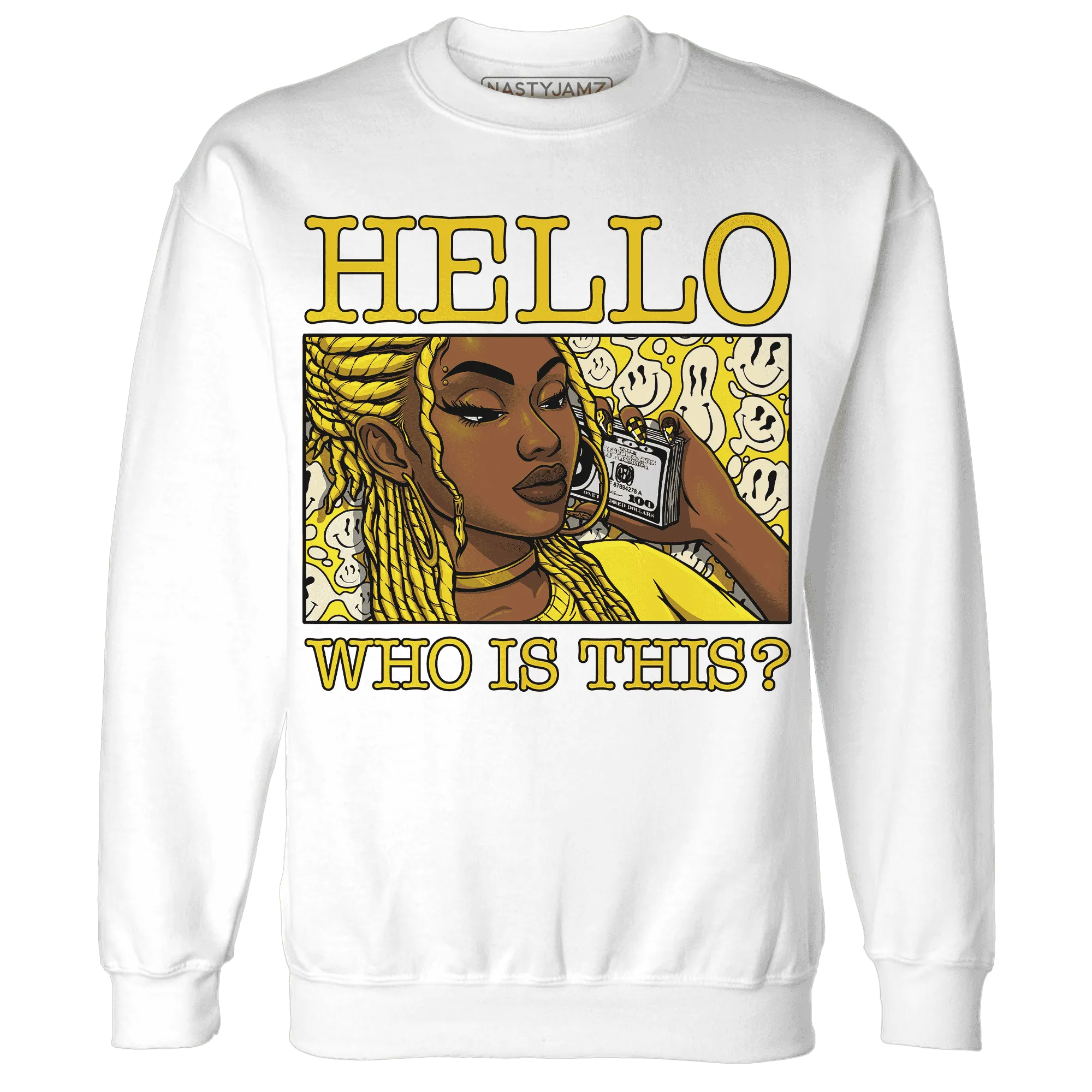 Vivid-Sulfur-4s-Sweatshirt-Match-Hello-Girl