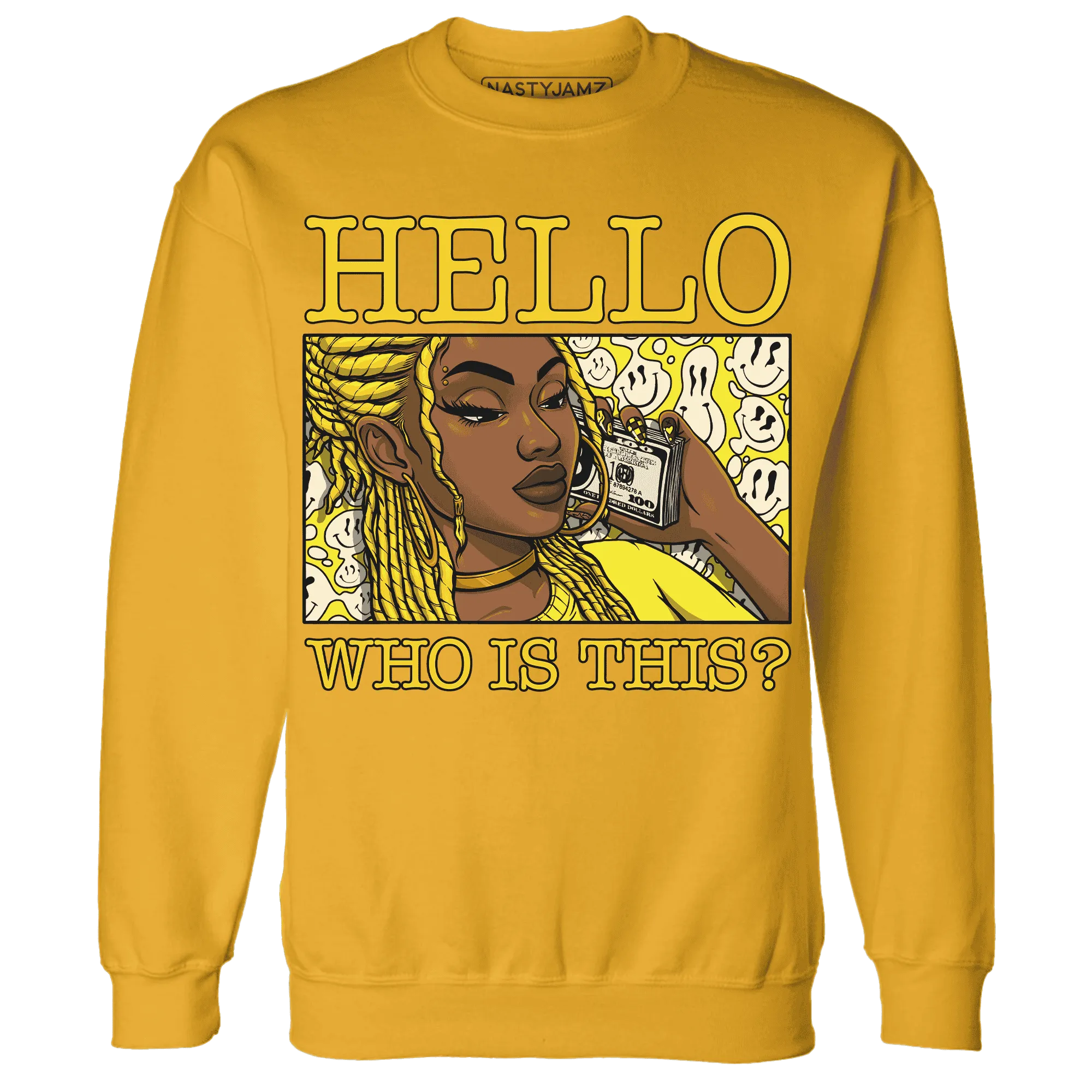 Vivid-Sulfur-4s-Sweatshirt-Match-Hello-Girl