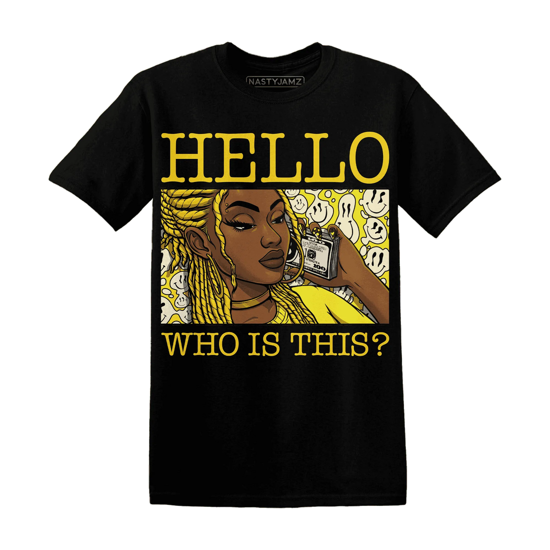 Vivid-Sulfur-4s-T-Shirt-Match-Hello-Girl