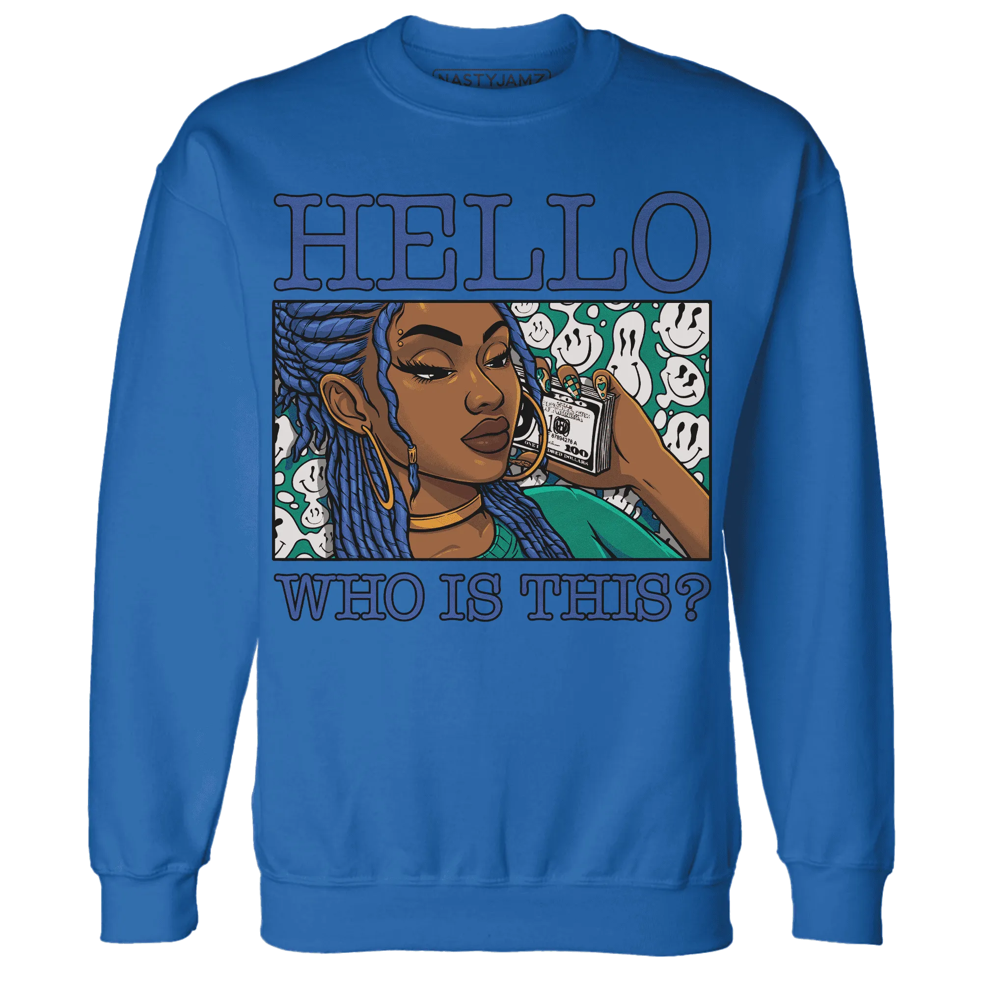 Dunk-Hyper-Royal-Malachite-NastyJamz-Sweatshirt-Match-Hello-Girl