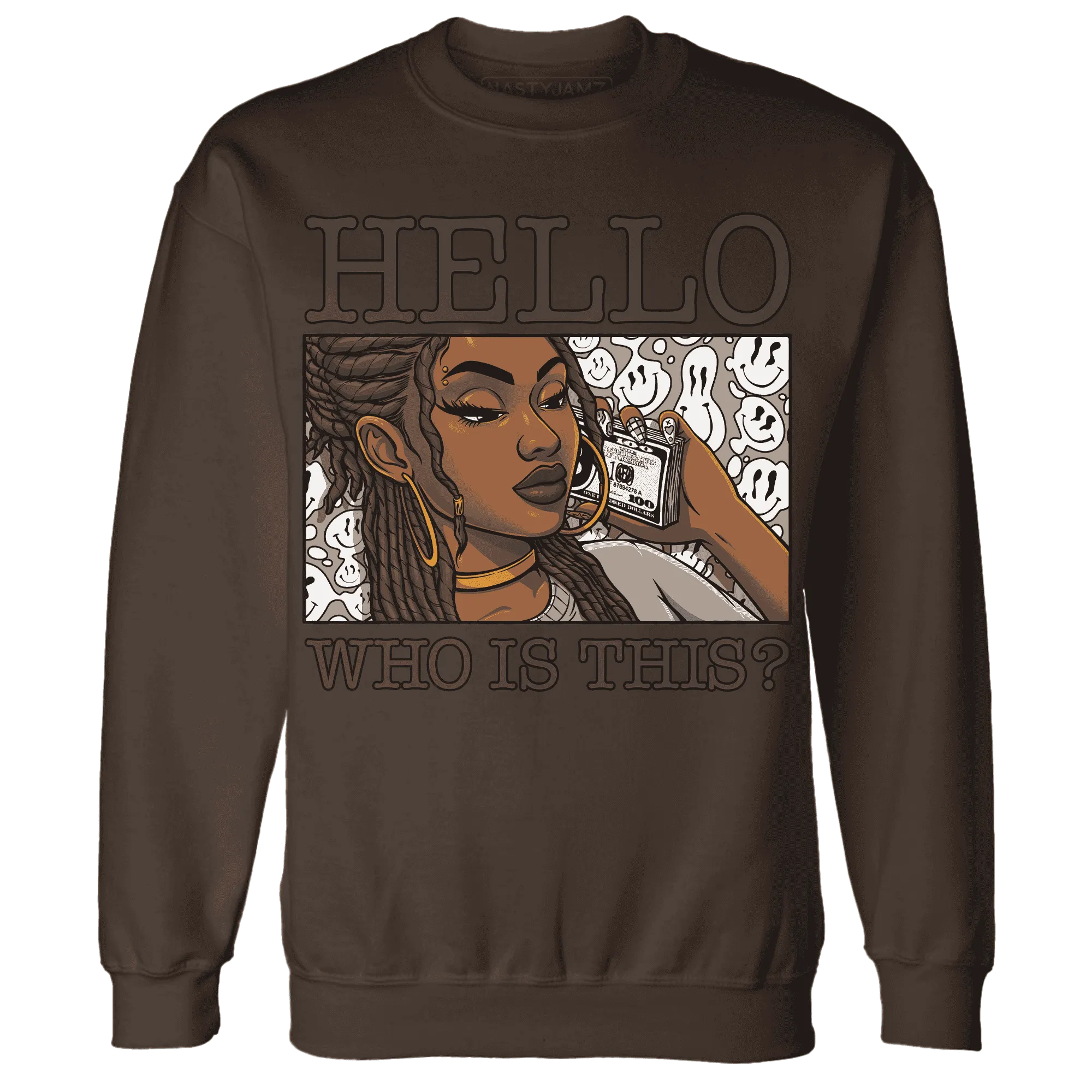 Dunk-Low-Baroque-Brown-Sweatshirt-Match-Hello-Girl