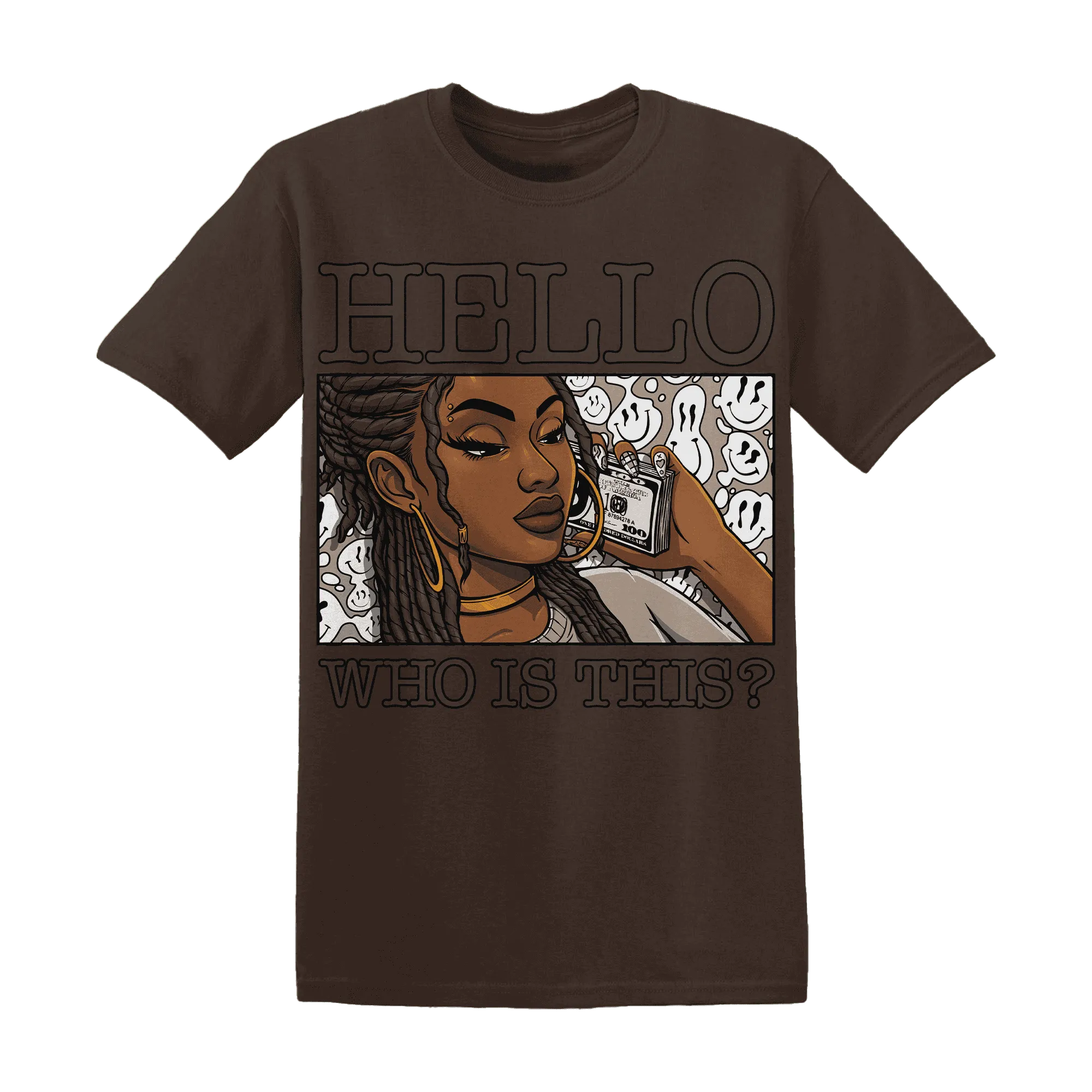 Dunk-Low-Baroque-Brown-T-Shirt-Match-Hello-Girl