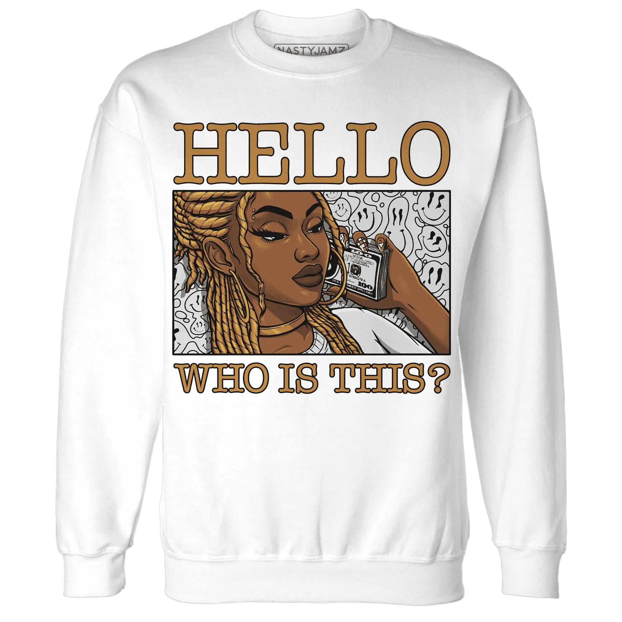 Dunk-Low-Retro-Wheat-Orange-NastyJamz-Sweatshirt-Match-Hello-Girl