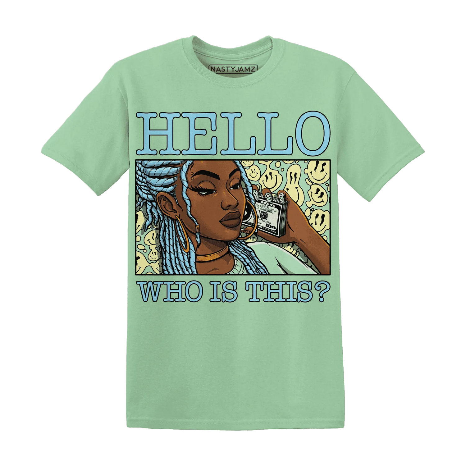 Dunk-Verdy-Visty-NastyJamz-T-Shirt-Match-Hello-Girl