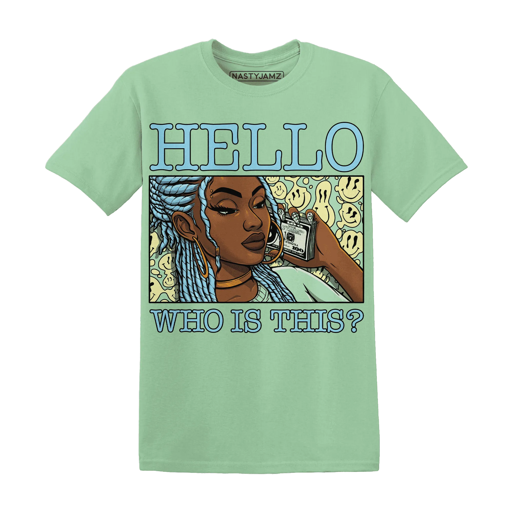 Dunk-Verdy-Visty-NastyJamz-T-Shirt-Match-Hello-Girl