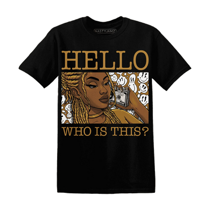 Wheat-13s-T-Shirt-Match-Hello-Girl