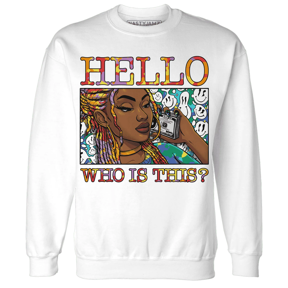 Mid-GS-Six-Championships-1s-Sweatshirt-Match-Hello-Girl