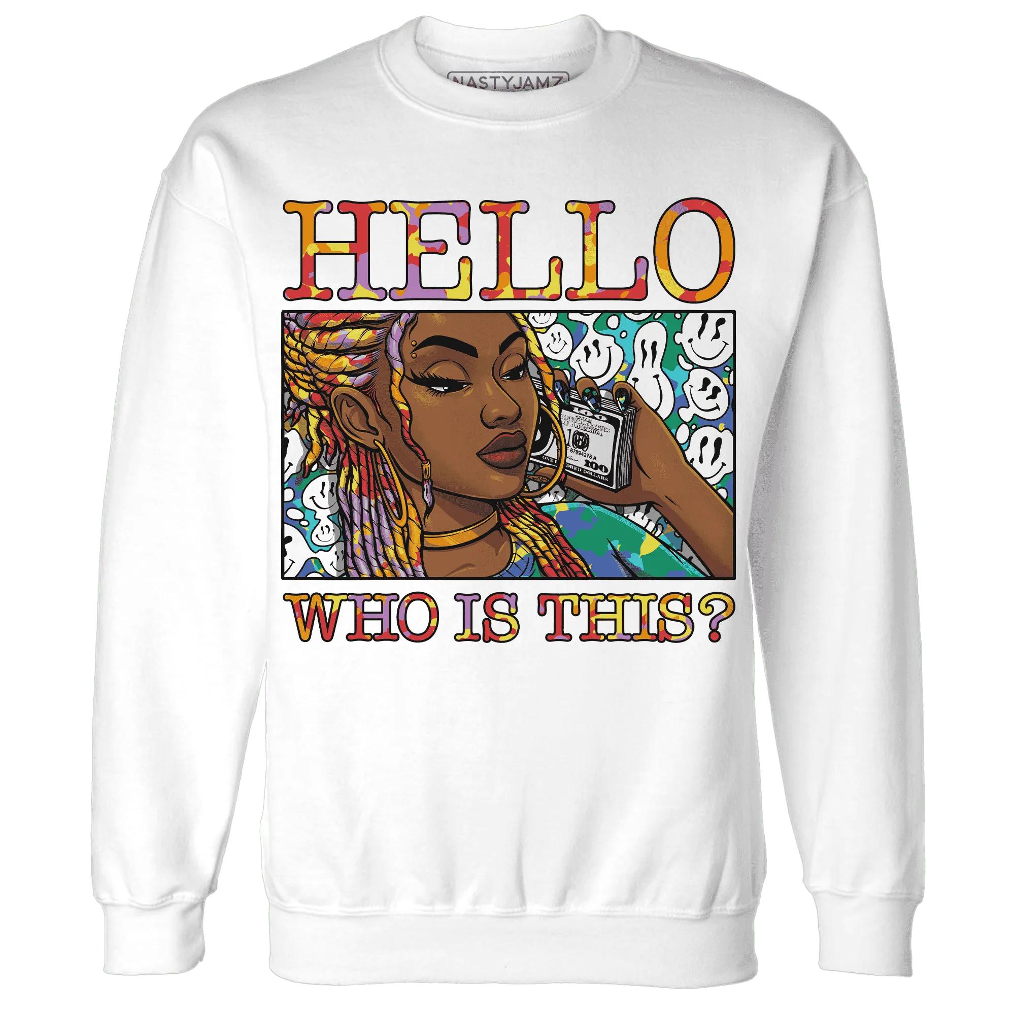 Mid-GS-Six-Championships-1s-Sweatshirt-Match-Hello-Girl