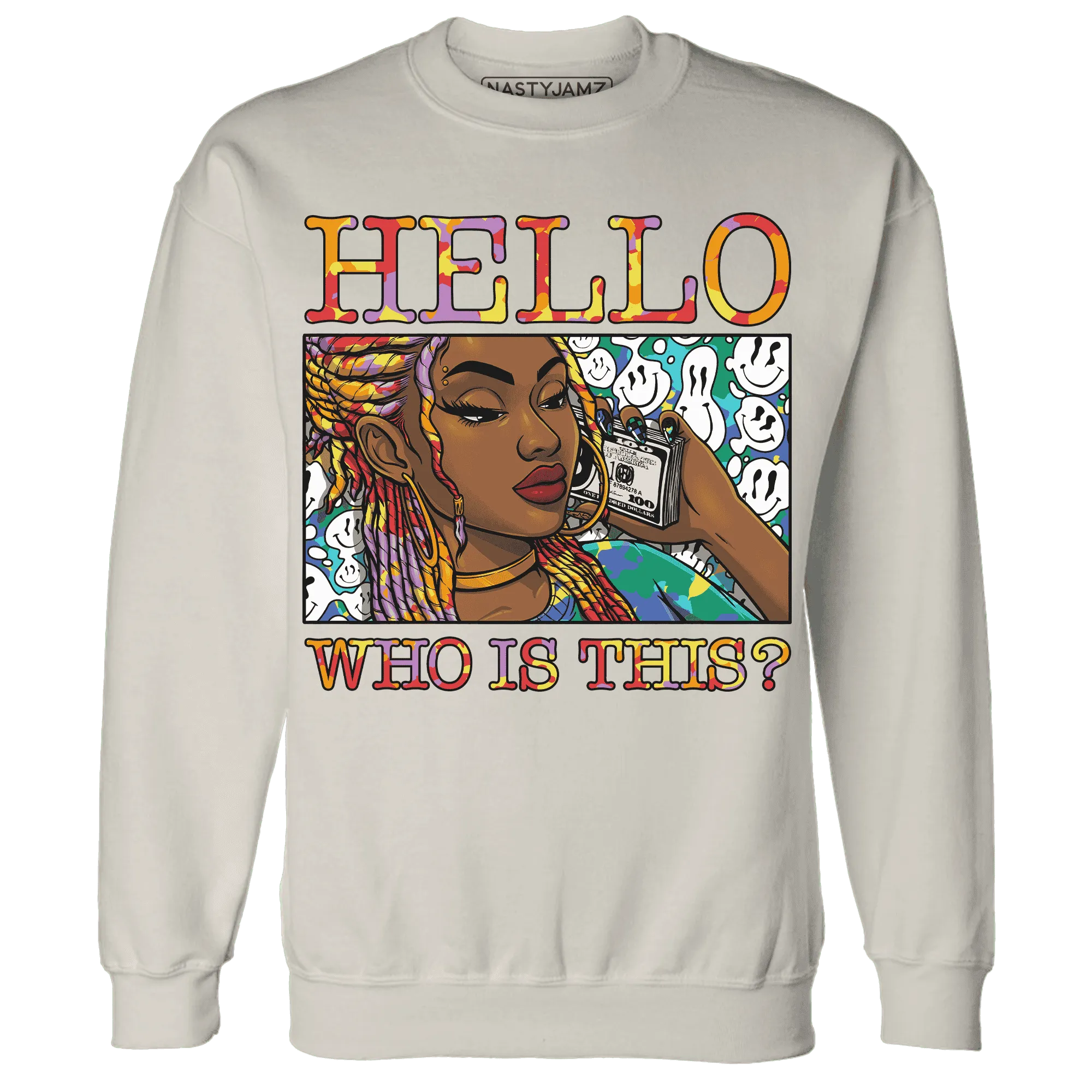 Mid-GS-Six-Championships-1s-Sweatshirt-Match-Hello-Girl