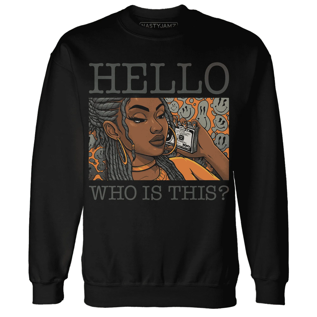 Fear-Pack-3s-Sweatshirt-Match-Hello-Girl