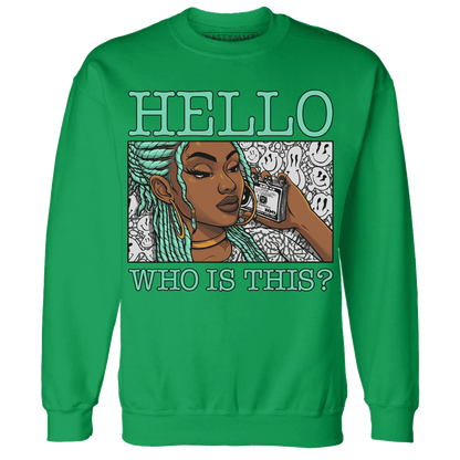 Green-Glow-3s-Sweatshirt-Match-Hello-Girl