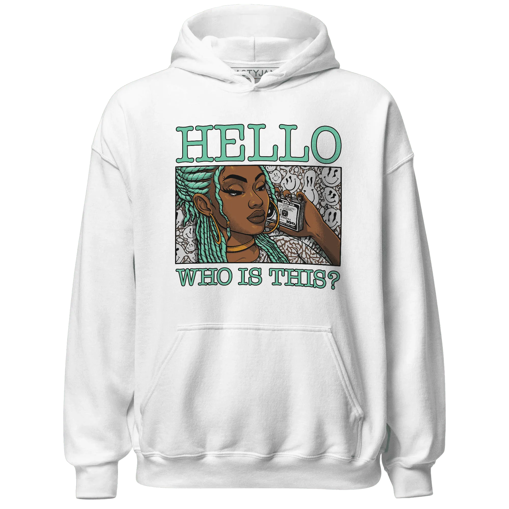 Green-Glow-3s-Hoodie-Match-Hello-Girl