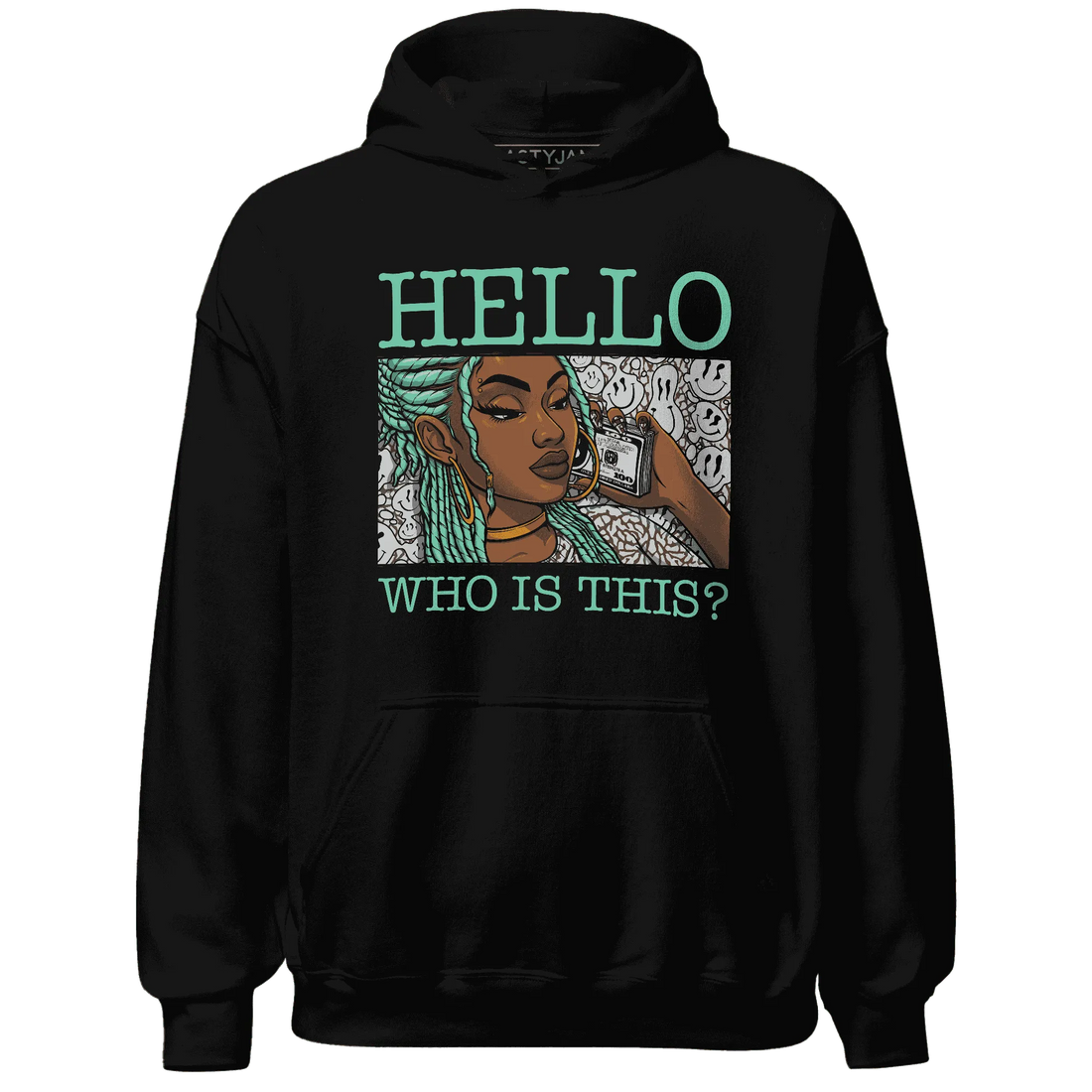 Green-Glow-3s-Hoodie-Match-Hello-Girl