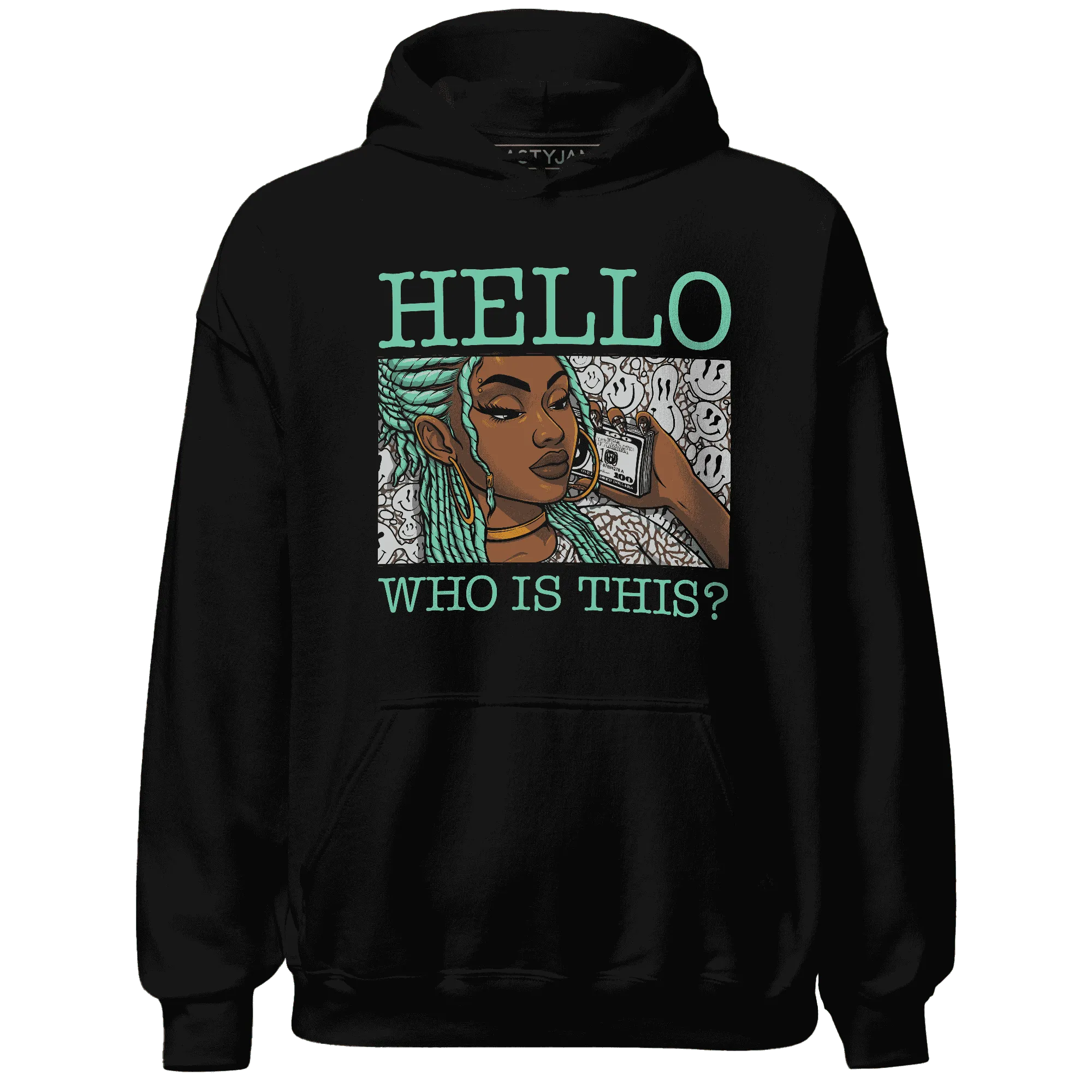 Green-Glow-3s-Hoodie-Match-Hello-Girl