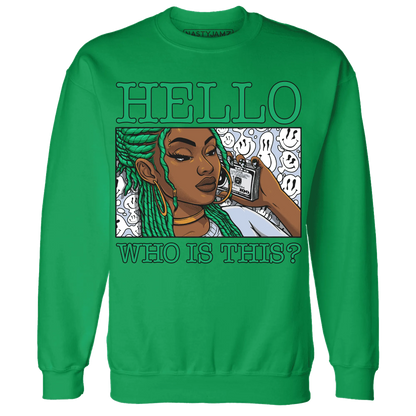 Lucky-Green-5s-Sweatshirt-Match-Hello-Girl