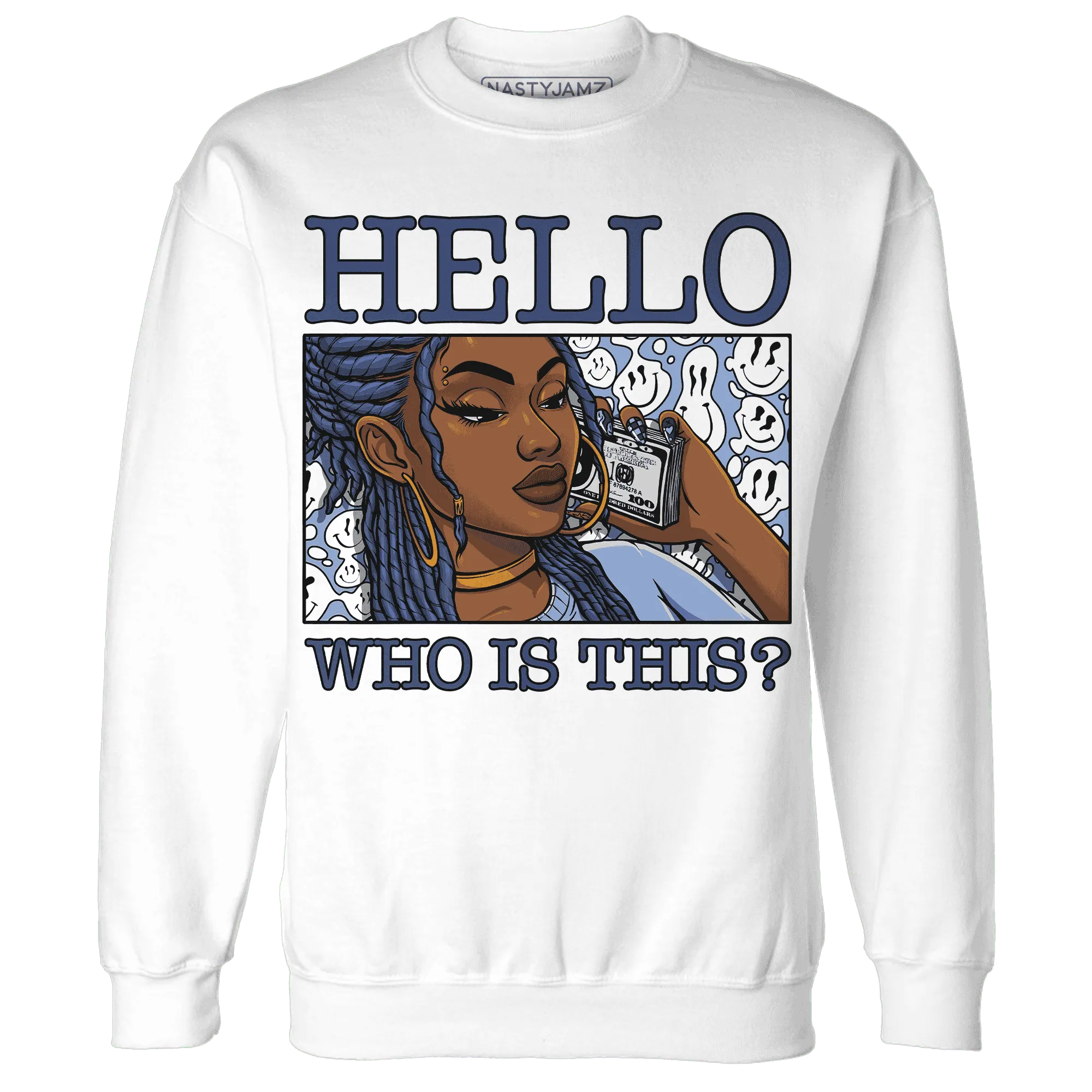 Midnight-Navy-5s-Sweatshirt-Match-Hello-Girl