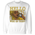 Yellow-Ochre-6s-Sweatshirt-Match-Hello-Girl