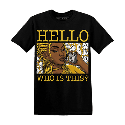 Yellow-Ochre-6s-T-Shirt-Match-Hello-Girl