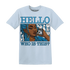 Powder-Blue-9s-T-Shirt-Match-Hello-Girl