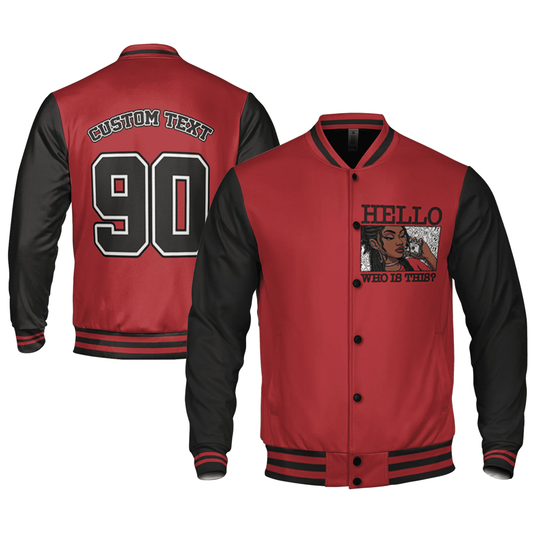 Black-Toe-Reimagined-Red-White-1s-NastyJamz-Varsity-Match-Hello-Girl