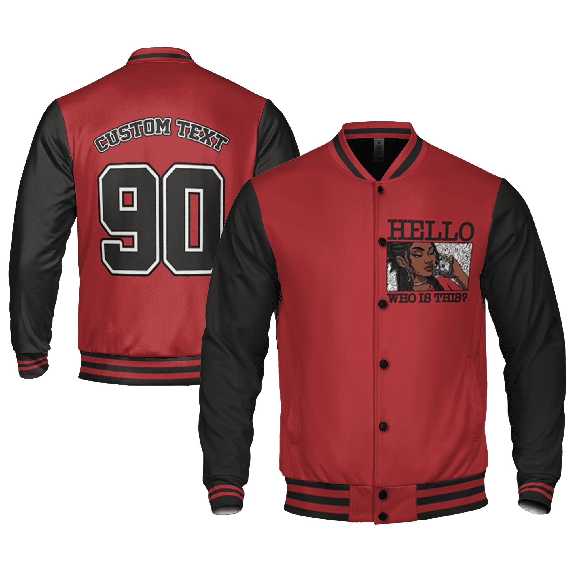 Black-Toe-Reimagined-Red-White-1s-NastyJamz-Varsity-Match-Hello-Girl