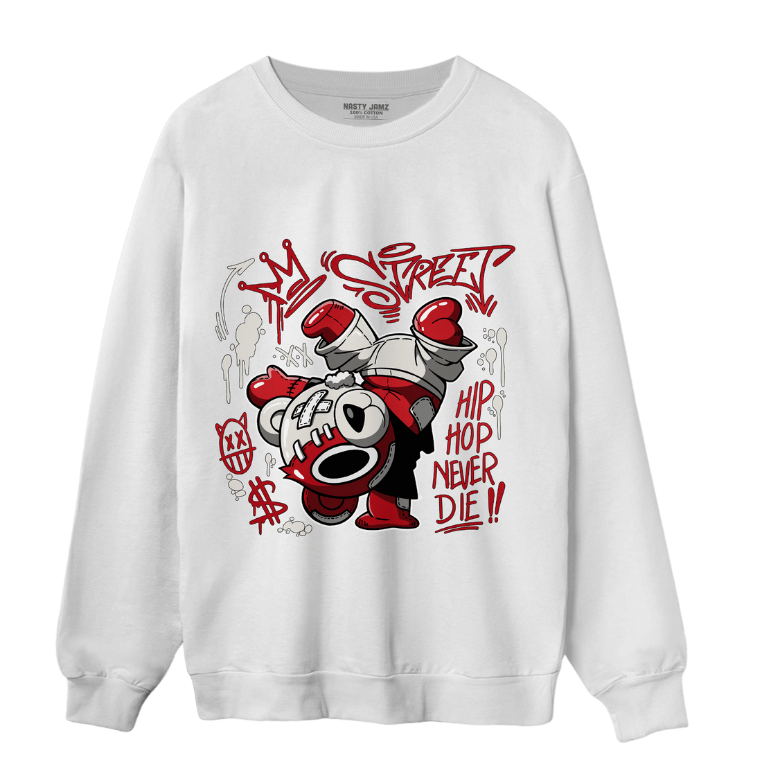 Low OG Trophy Room 1s Sweatshirt Match Hiphop Ber - NastyJamz