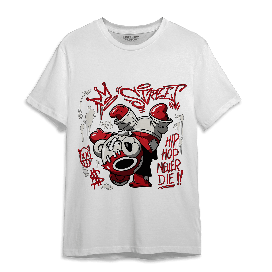 Low OG Trophy Room 1s T Shirt Match Hiphop Ber - NastyJamz