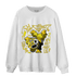 Vivid Sulfur 4s Sweatshirt Match Hiphop Ber - NastyJamz