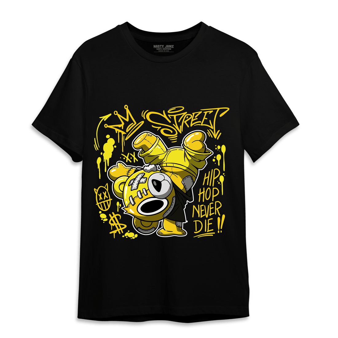 Vivid Sulfur 4s T Shirt Match Hiphop Ber - NastyJamz
