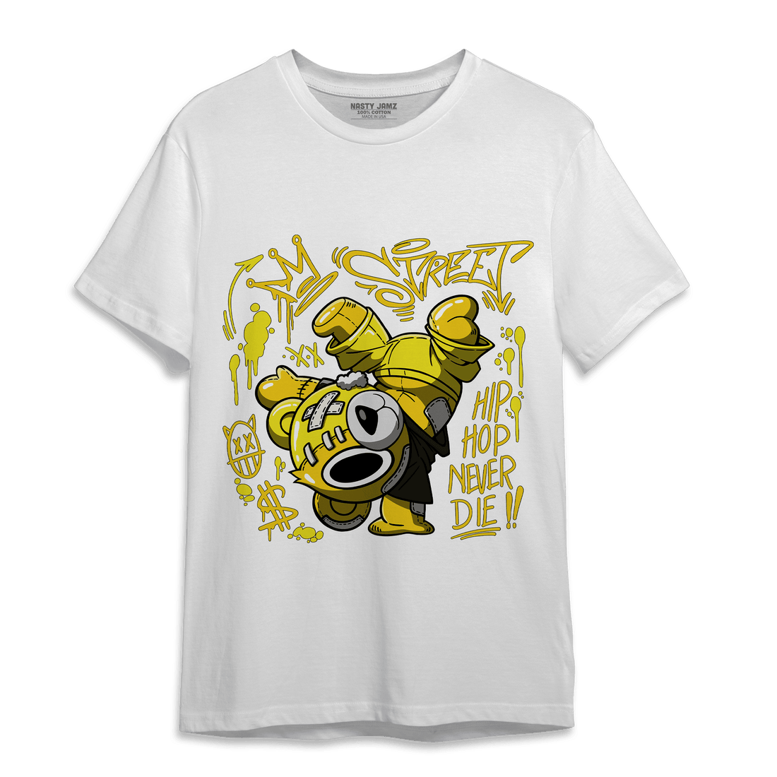 Vivid Sulfur 4s T Shirt Match Hiphop Ber - NastyJamz