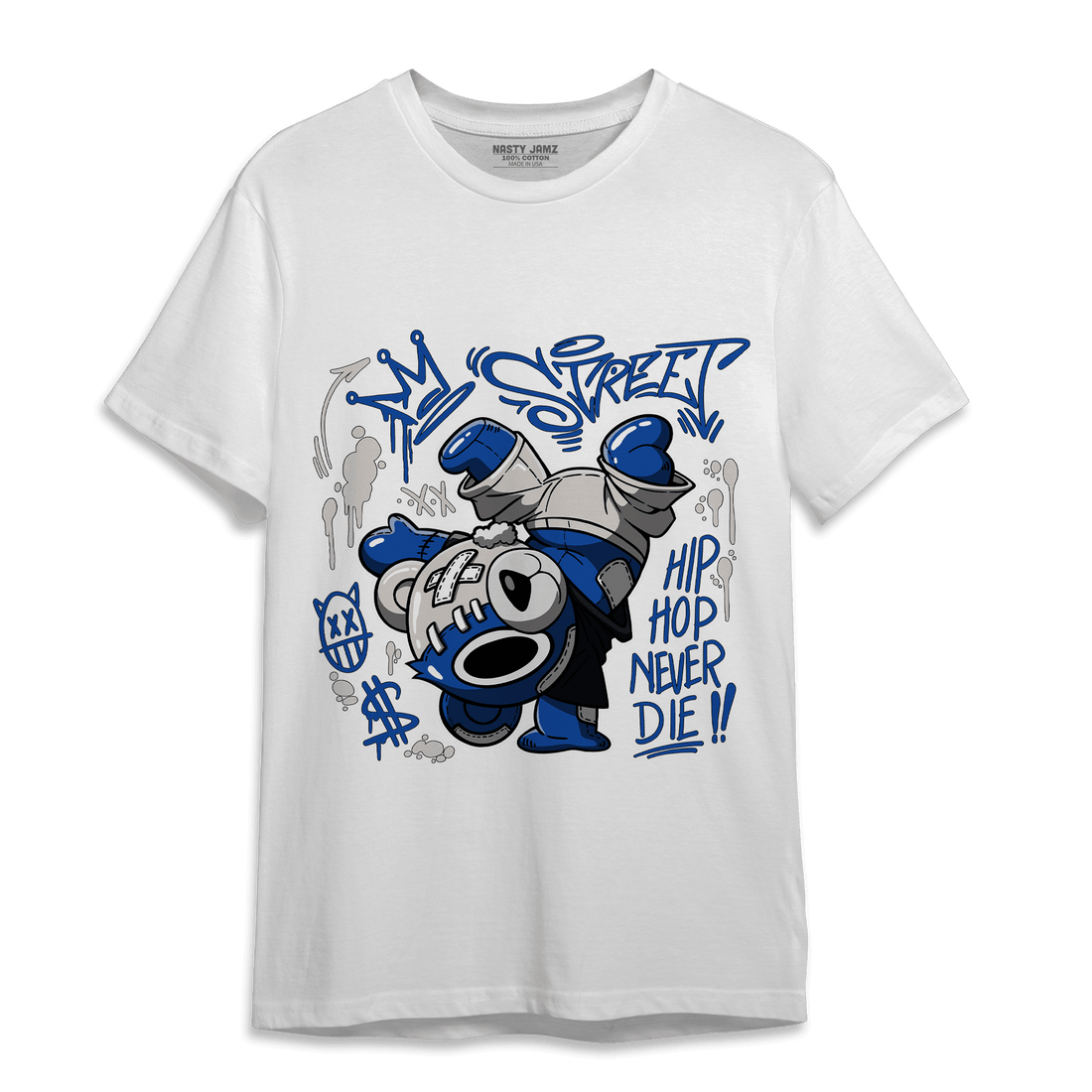 Air Max 1 86 Royal T Shirt Match Hiphop Ber - NastyJamz