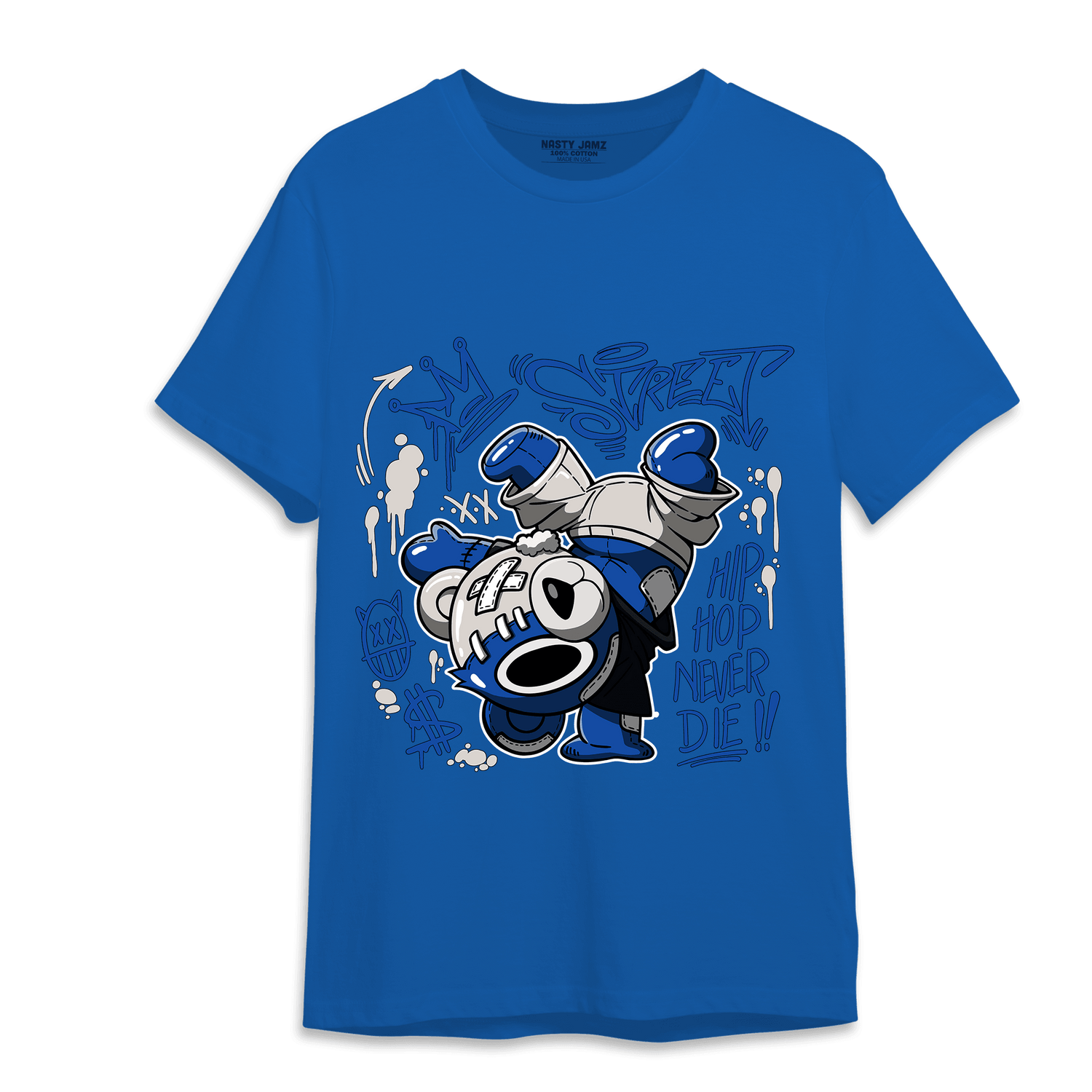 Air Max 1 86 Royal T Shirt Match Hiphop Ber - NastyJamz