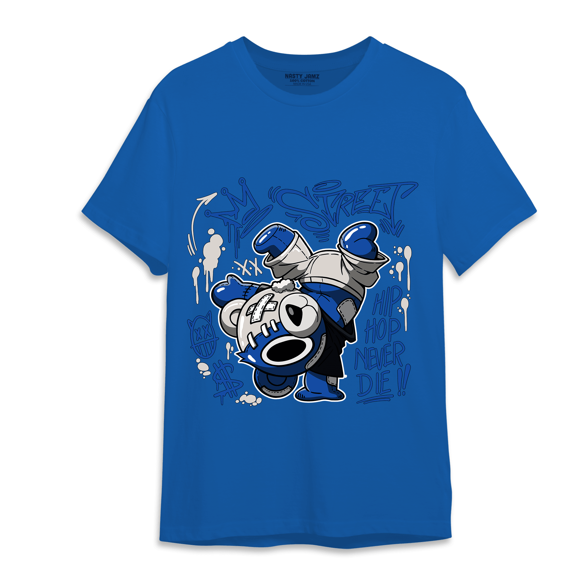 Air Max 1 86 Royal T Shirt Match Hiphop Ber - NastyJamz