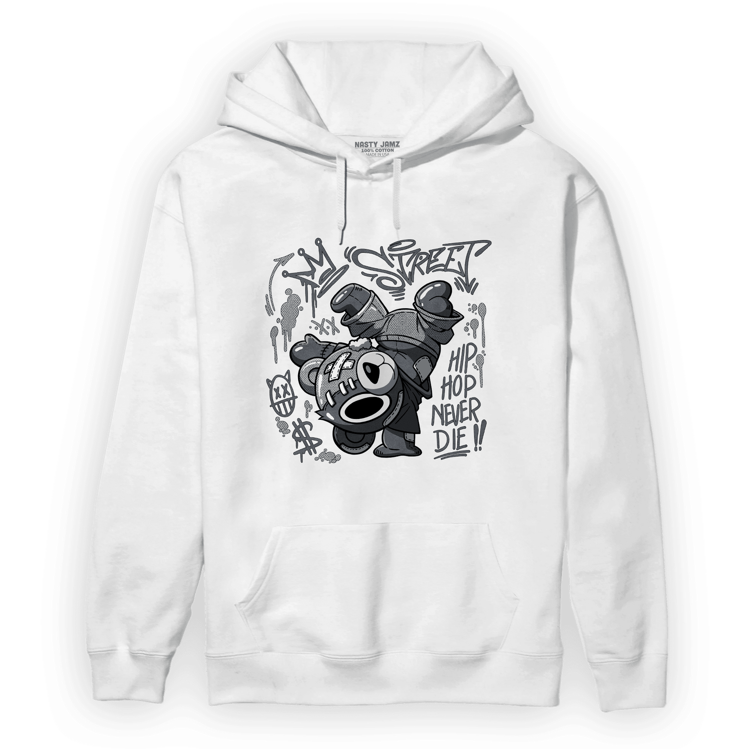 Air Max 90 Iron Grey Hoodie Match Hiphop Ber - NastyJamz