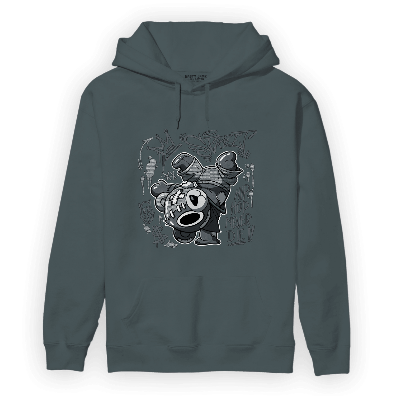 Air Max 90 Iron Grey Hoodie Match Hiphop Ber - NastyJamz